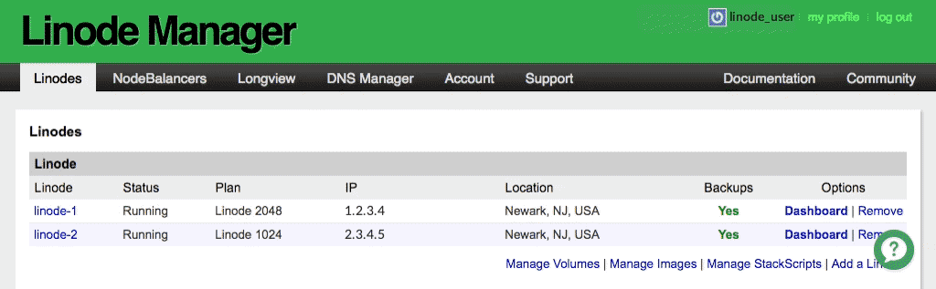 Accessing the Linode Support Bot from the Manager