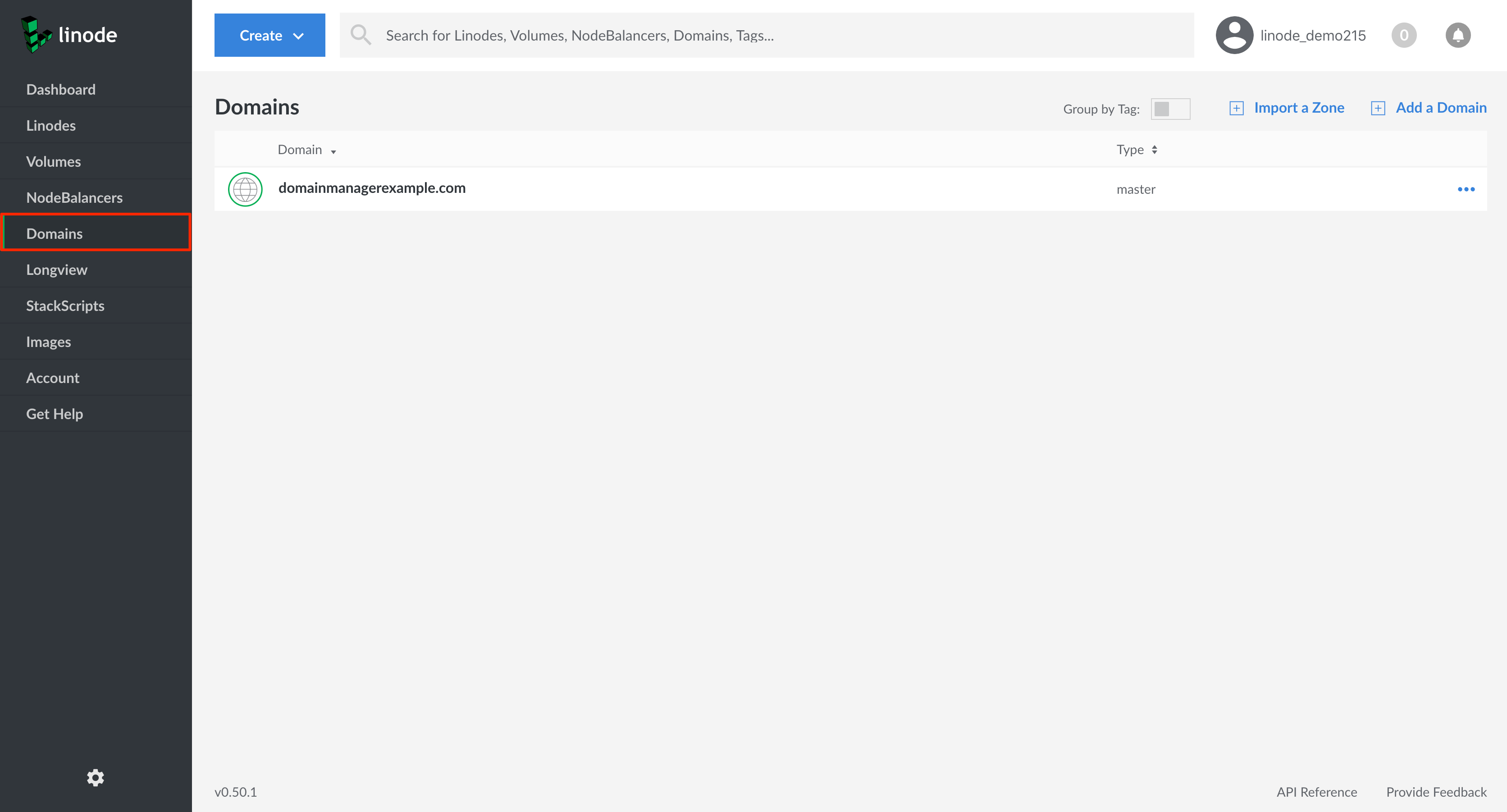 The DNS Manger