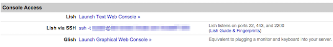 Glish access link.